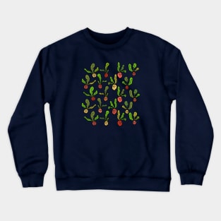 Cute and Colorful Radish Pattern Crewneck Sweatshirt